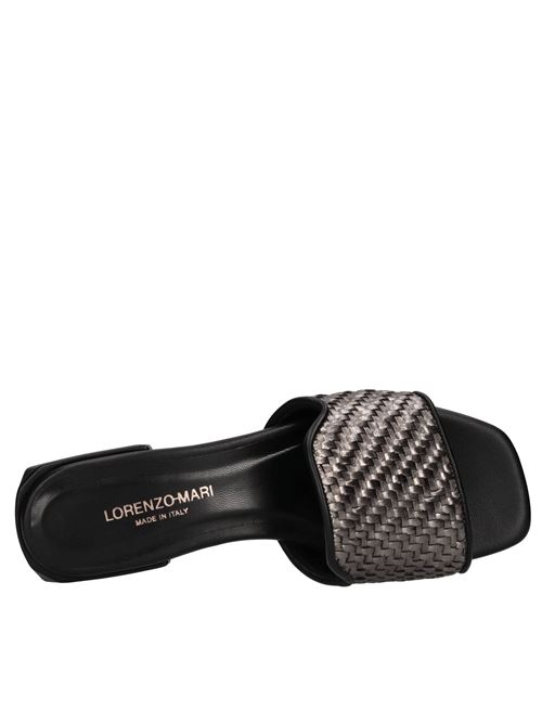 Mules in pelle LORENZO MARI | SAMU MAG 20 INTRECCIO LAMINATOCANNA DI FUCILE